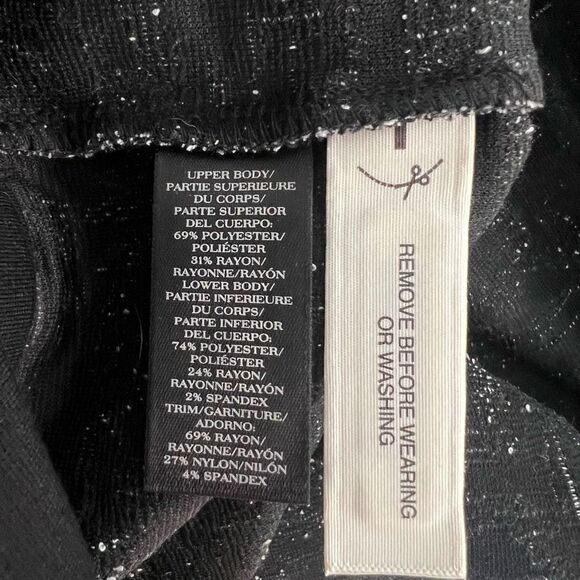 Ann Taylor nwt short sleeve mixed knit sheath dress size 4 - Picture 8 of 10